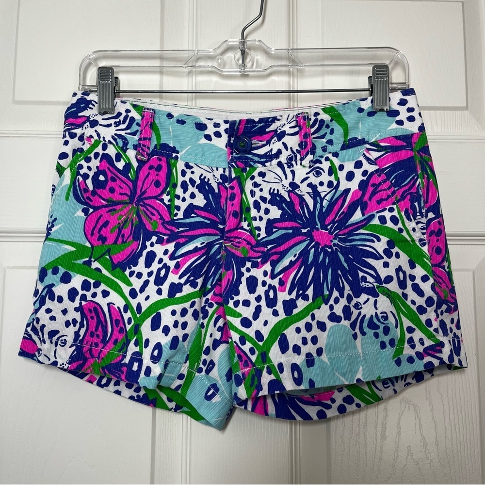 LILLY PULITZER Resort White in the Garden Women's Callahan Shorts Size 00